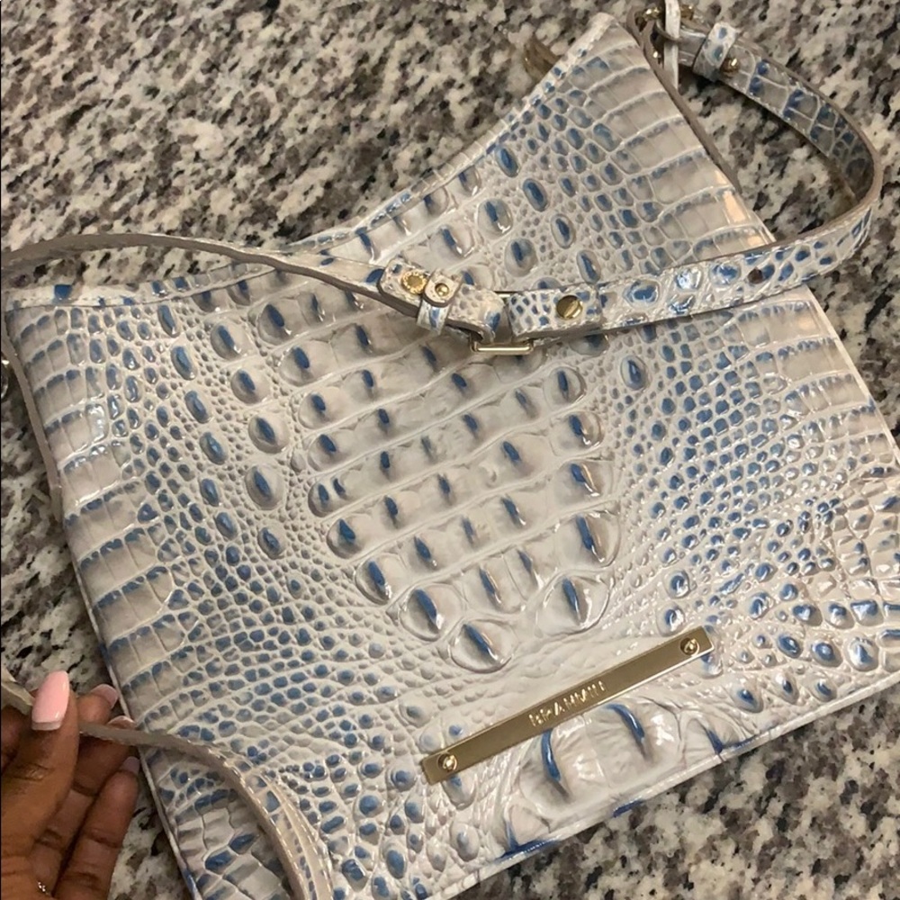 Brahmin Katie crossbody bag (blue)